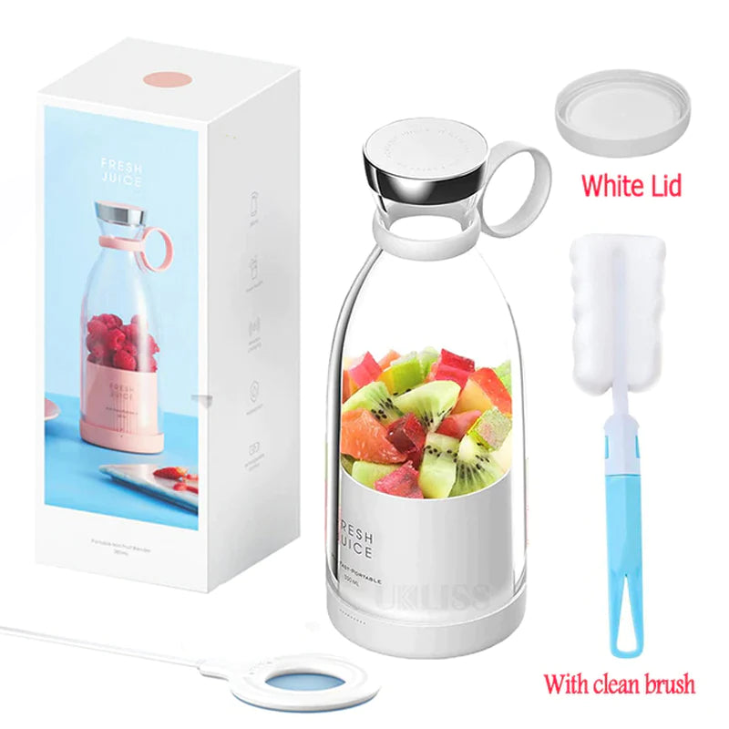 Portable (Bottle,Blender) Electric Fresh Juice Extractors Wireless 