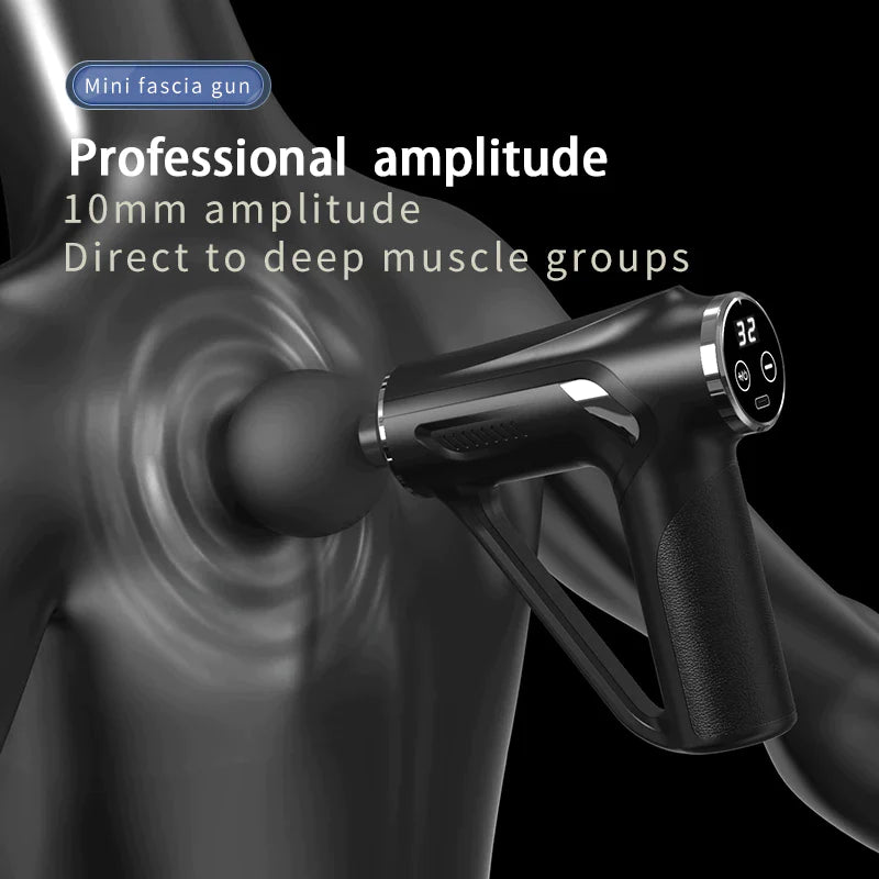 Massage Gun 32 Levels Deep Tissue Neck Body Back Muscle Sport