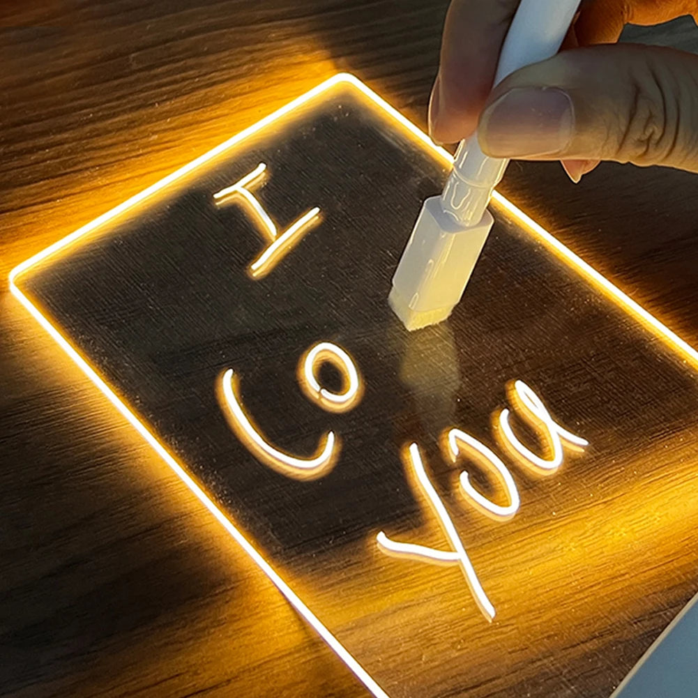 Note Board Creative Led Night Light, Message Board 