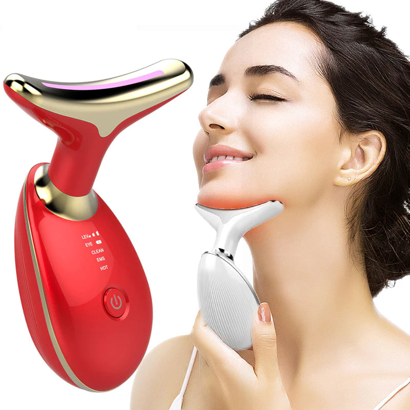  Thermal Neck Lifting and Tighten Massager, Wrinkle Remover 